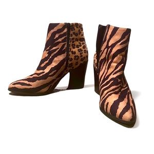 Nasty Gal Leopard Booties